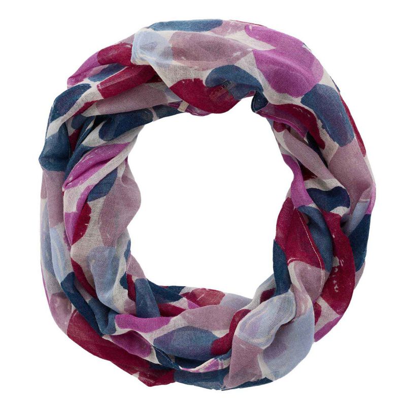 Seasalt Cornwall Pretty Circle Scarf - Collage Spot Chalk image number 0
